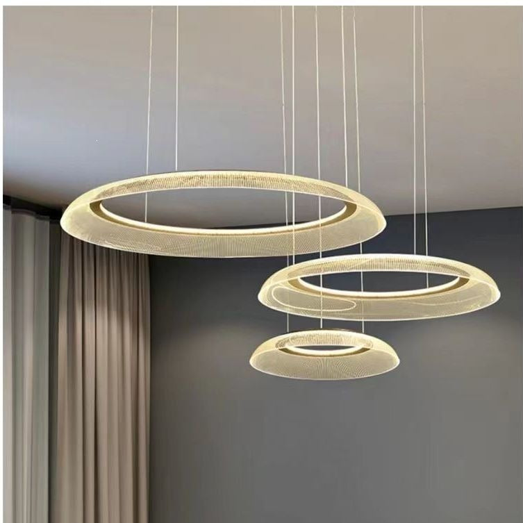 Lustre circulaire nordique ajustable