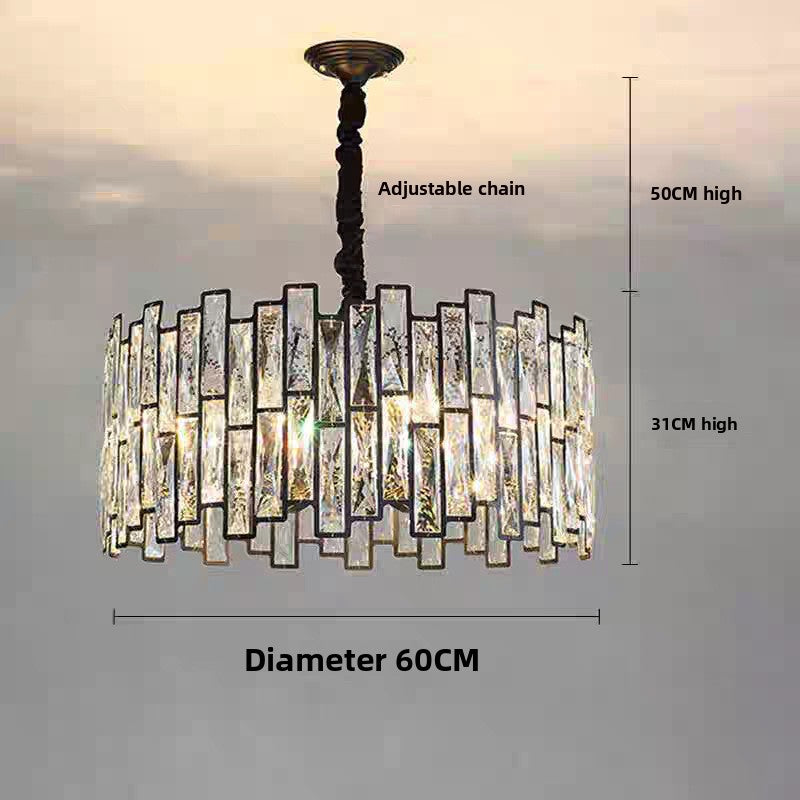 Lustre en cristal pour salon