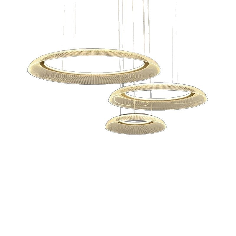 Lustre circulaire nordique ajustable
