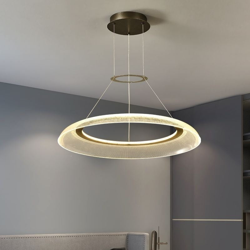 Lustre circulaire nordique ajustable