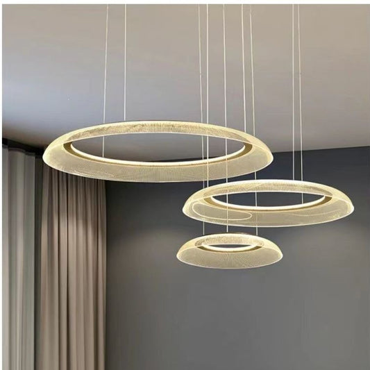 Lustre circulaire nordique ajustable