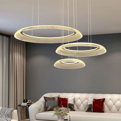 Lustre circulaire nordique ajustable