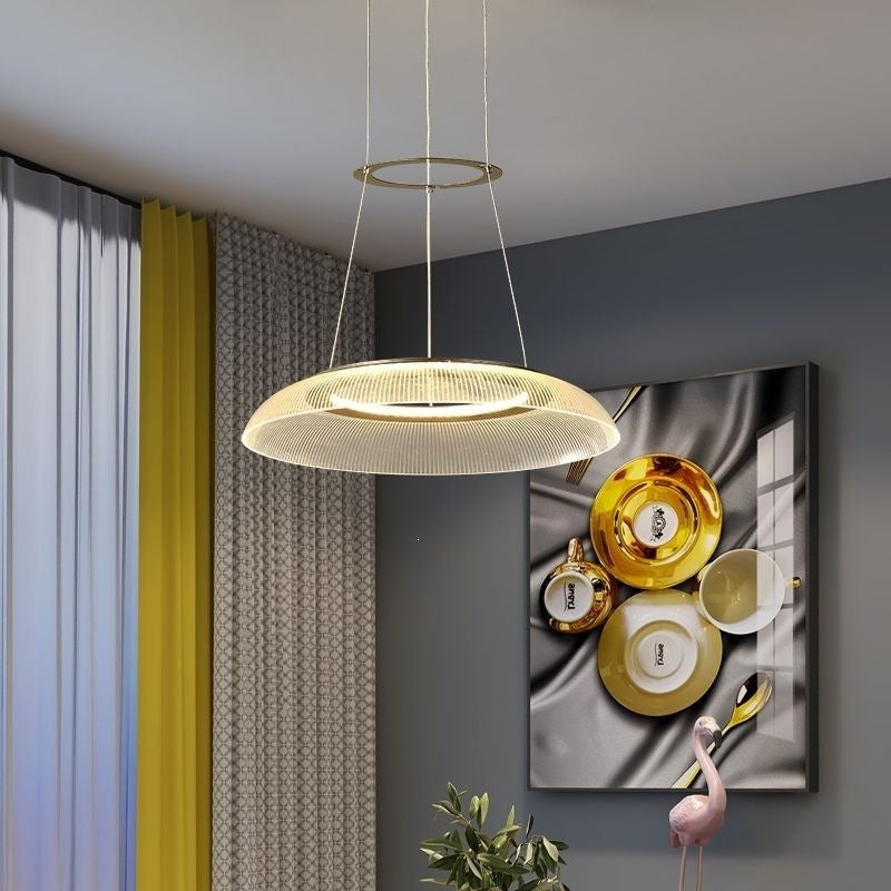Lustre circulaire nordique ajustable