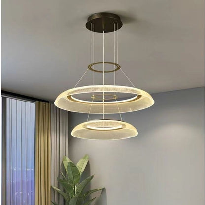 Lustre circulaire nordique ajustable