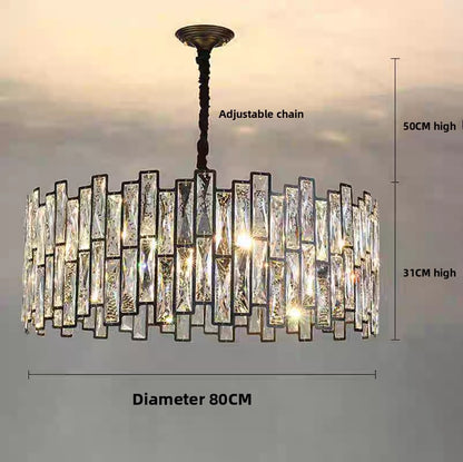 Lustre en cristal pour salon