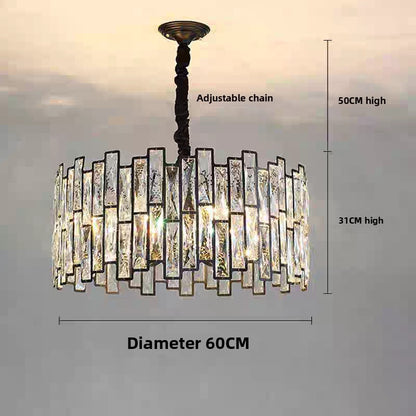 Lustre en cristal pour salon