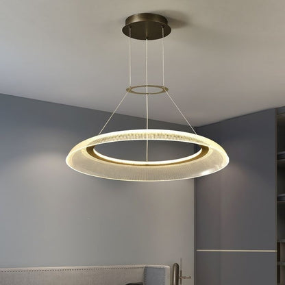 Lustre circulaire nordique ajustable